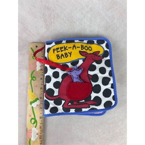 Vtg Peek-A-Boo Baby Vintage Baby Soft Book By Emily Bolam Rare Hard To Find 1999 - Picture 7 of 7